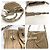 Borsa a spalla in pelle beige e marrone Chloé - vista 9