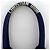 Borsa Christian Dior Book Tote Bianco Rosso Blu navy - vista 11