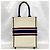 Borsa Christian Dior Book Tote Bianco Rosso Blu navy - vista 4