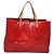 LOUIS VUITTON Monogram Vernis Reade GM Borsa Tote Rossa M91084 LV Auth ti2876 Rosso - vista 2