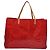 LOUIS VUITTON Monogram Vernis Reade GM Borsa Tote Rossa M91084 LV Auth ti2876 Rosso - vista 3