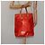 LOUIS VUITTON Monogram Vernis Reade MM Borsa a Mano Rossa M91086 LV Auth KD215 Rosso - vista 21
