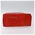 LOUIS VUITTON Monogram Vernis Reade MM Borsa a Mano Rossa M91086 LV Auth KD215 Rosso - vista 9