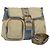 Borsa a Spalla PRADA in Nylon e Pelle Beige Auth ki5455