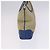 BALLY Borsa a Spalla Tela Pelle 2Set Beige Nero Auth bs23228 - vista 4