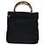 Bolso de mano de nylon GUCCI Bamboo 2way negro plata 002 2122 0506 Auth ep7846 - vista 2