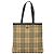 Borsa Tote Burberry Nova Check in PVC beige e marrone Auth BD761 - vista 2