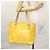 LOUIS VUITTON Monogram Vernis Houston Borsa a Mano Giallo Lime M91055 LV Auth BD751 D'oro - vista 25