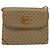 Gucci Bolso de Hombro Micro GG Supreme PVC Beige Dorado 007 49 5548 Auth th5762 - vista 2