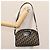 Borsa a spalla in tela Trotter Christian Dior blu navy Auth BD989 - vista 20