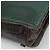 Borsa a spalla PRADA in nylon verde argento autentica EC761 - vista 12