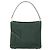 Borsa a spalla PRADA in nylon verde argento autentica EC761 - vista 3