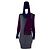 Conjunto de cachemira burdeos Chanel CC Turnlock 36 FR Multicolor