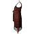 Autre Marque Braunes Spitzenkleid - Ansicht 3