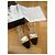 Sandali Slingback Chanel in pelle beige - vista 3