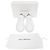 Autre Marque Sneakers basse Achilles in pelle bianca di Common Projects Bianco Crudo - vista 8
