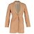 Blazer de un solo botón en algodón marrón de Victoria Beckham Castaño Roja