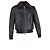 Autre Marque Giacca bomber con zip in pelle nera Mr. P. Shear Trim Nero - vista 4