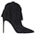 Saint Laurent Fringe Ankle Boots in Black Suede  ref.2113751