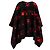 Reversibles Poncho von Dsquared2 aus roter Wolle - Ansicht 3