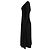 Vestido maxi plisado de jersey Max Mara Leisure en viscosa negra Negro - vista 2