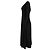 Vestido maxi plisado de jersey Max Mara Leisure en viscosa negra Negro - vista 8