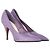 Décolleté a punta Victoria Beckham in pelle viola Porpora - vista 4
