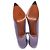 Décolleté a punta Victoria Beckham in pelle viola Porpora - vista 6