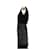 Vestido YVES SAINT LAURENT T.FR 40 Seda Negro  - vista 4