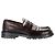 Mocassini a quadri Burberry in pelle marrone