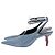Autre Marque NON SIGNE / UNSIGNED Mules & clogs T.EU 37 Leather Blue - view 3