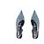 Autre Marque NON SIGNE / UNSIGNED Mules & clogs T.EU 37 Leather Blue - view 6