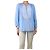 Melissa Odabash Blaue Schnürbluse Simona - Größe UK 10