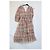 Joie Maxikleid mit orange-schwarzem Batikmuster - Größe M - Ansicht 4
