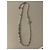 Chanel collana lunga in metallo perle e vetro Silver hardware - vista 2