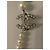 Chanel collana lunga in metallo perle e vetro Silver hardware - vista 4