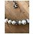 Chanel collana lunga in metallo perle e vetro Silver hardware - vista 7