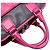 LOEWE Blau genarbte bicolor Kalbsleder Cruz Tasche Marineblau - Ansicht 12