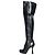 Louis Vuitton Botas altas con acentos de perlas falsas Negro - vista 2
