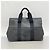 Hermès Borsa tote Hermes Valparaiso Toile Chevron Nera Nero - vista 11