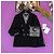 Chanel Neue zeitlose schwarze Tweedjacke 40 FR - Ansicht 6
