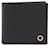 Bulgari Bvlgari Man Bi-fold Wallet Black Blue Leather  ref.2114790