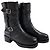 Botas biker Dior de shearling negras 38 Negro