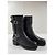Botas biker Dior de shearling negras 38 Negro - vista 2