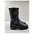 Botas biker Dior de shearling negras 38 Negro - vista 3