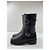 Botas biker Dior de shearling negras 38 Negro - vista 4