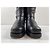 Botas biker Dior de shearling negras 38 Negro - vista 7