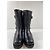 Botas biker Dior de shearling negras 38 Negro - vista 8