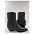 Botas Dior Santiag L.A. J'Adior Negras Negro - vista 5