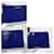 BURBERRY Patent Constantine Continental Wallet Blue  - view 7